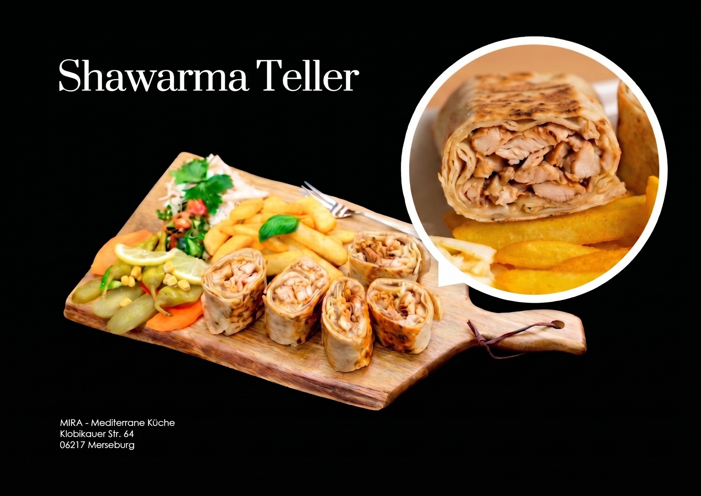 Mira Shawarma Teller